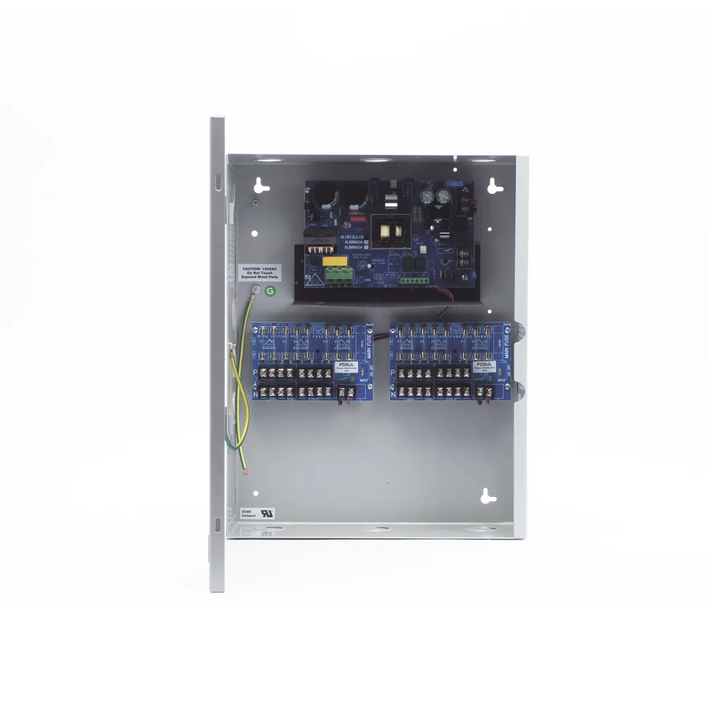 12 Vcc @ 10 A / Fuente tipo control / 16 salidas / capacidad de baterías de respaldo / Requiere batería. – vista 4
