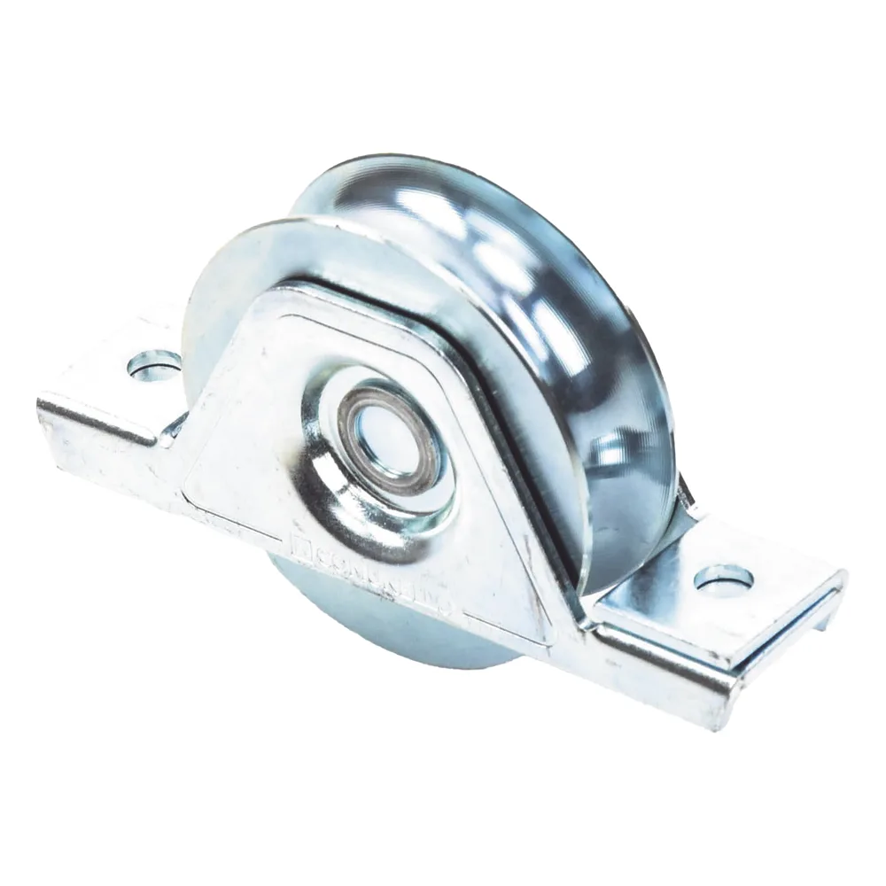 337 - Rueda de 8 cm / Capacidad Para Puertas de Hasta 180 kg / Canal Tipo "U"