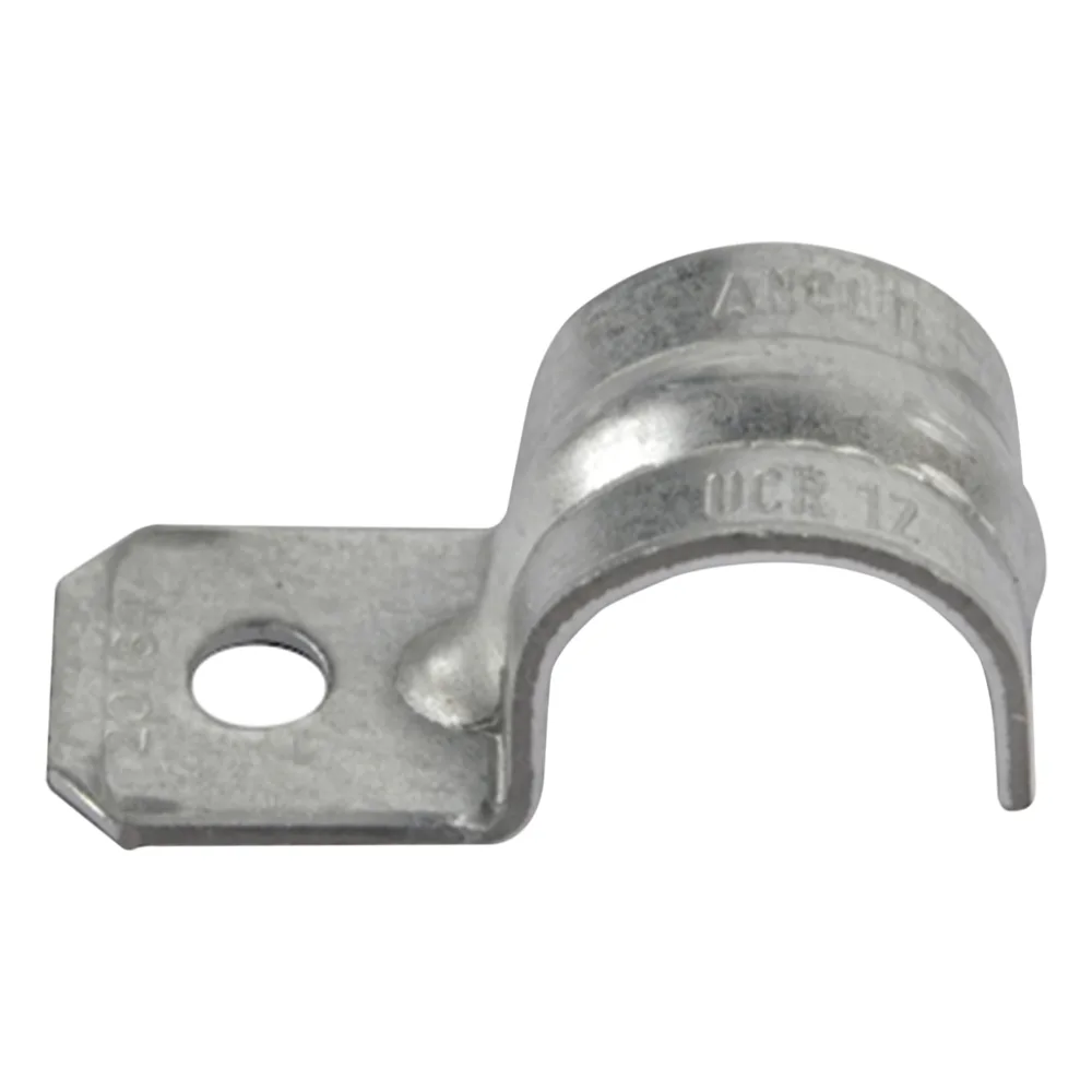 Abrazadera tipo Uña para Tubo Conduit Pared Gruesa y Conduit PVC de 1" (25 mm).