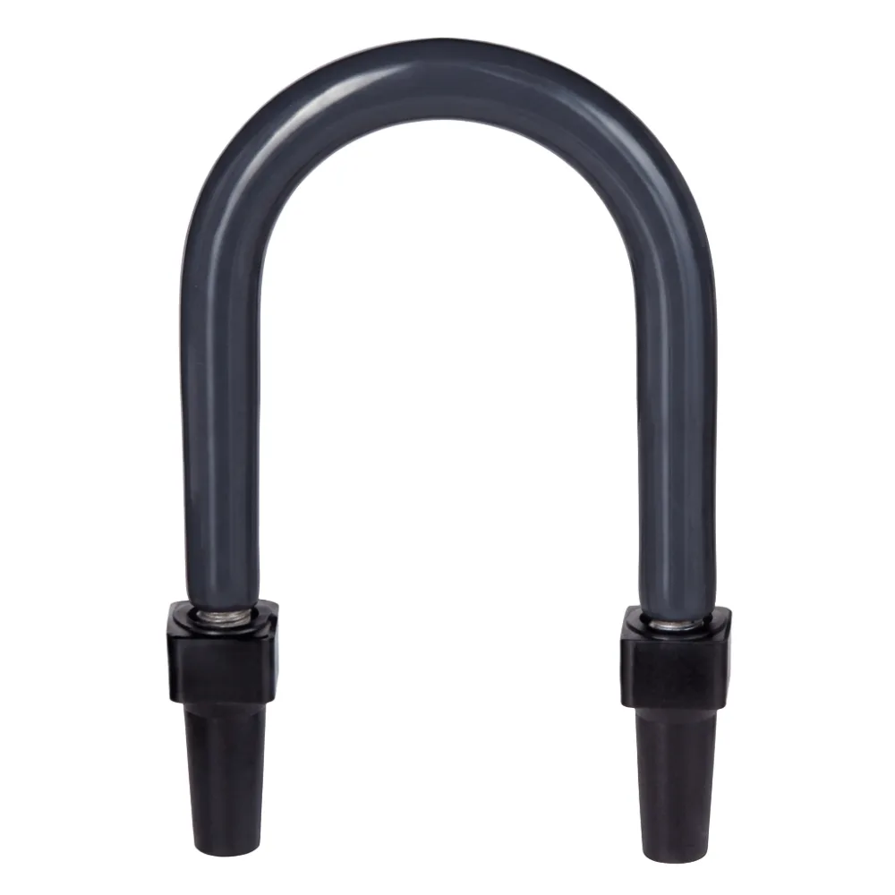Abrazadera U de Pata Larga con Recubrimiento de PVC para Tubo de 1/2" (12.7 mm).