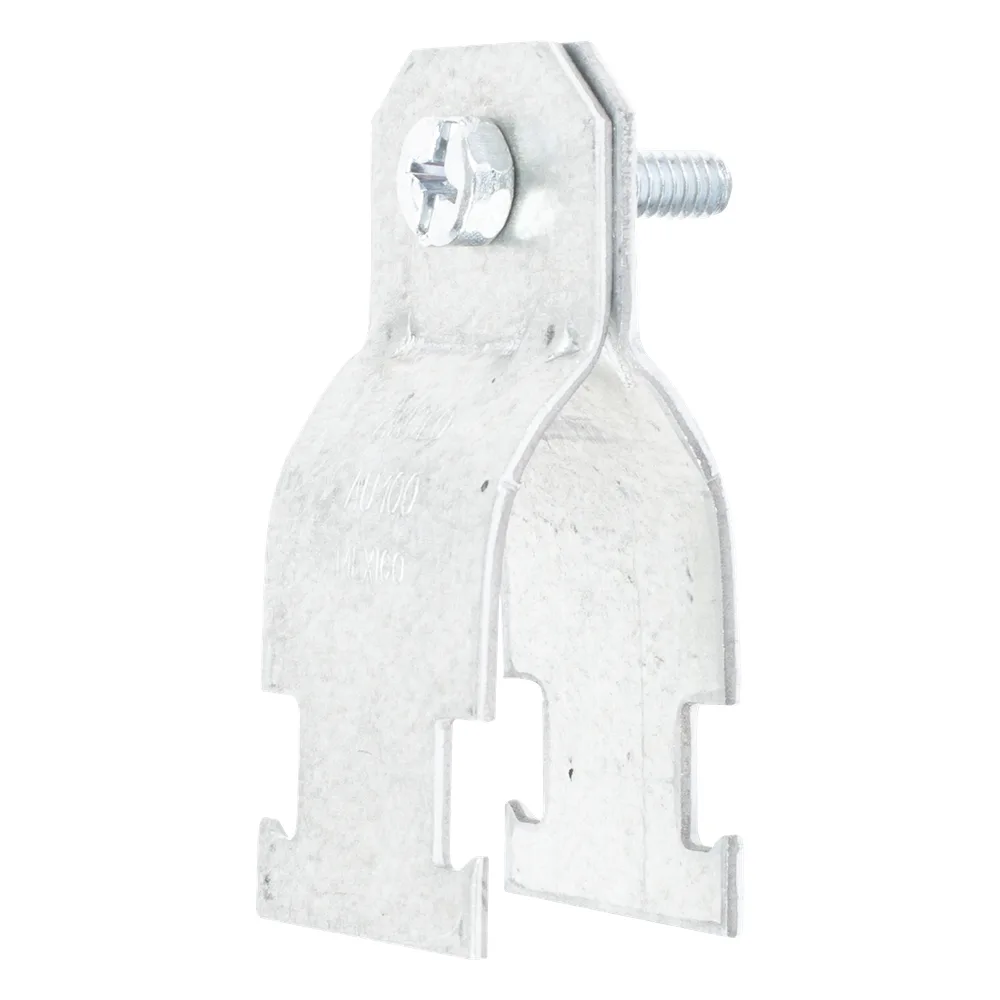 Abrazadera Unicanal para Conduit  de Pared Delgada de 1/2" (13 mm).