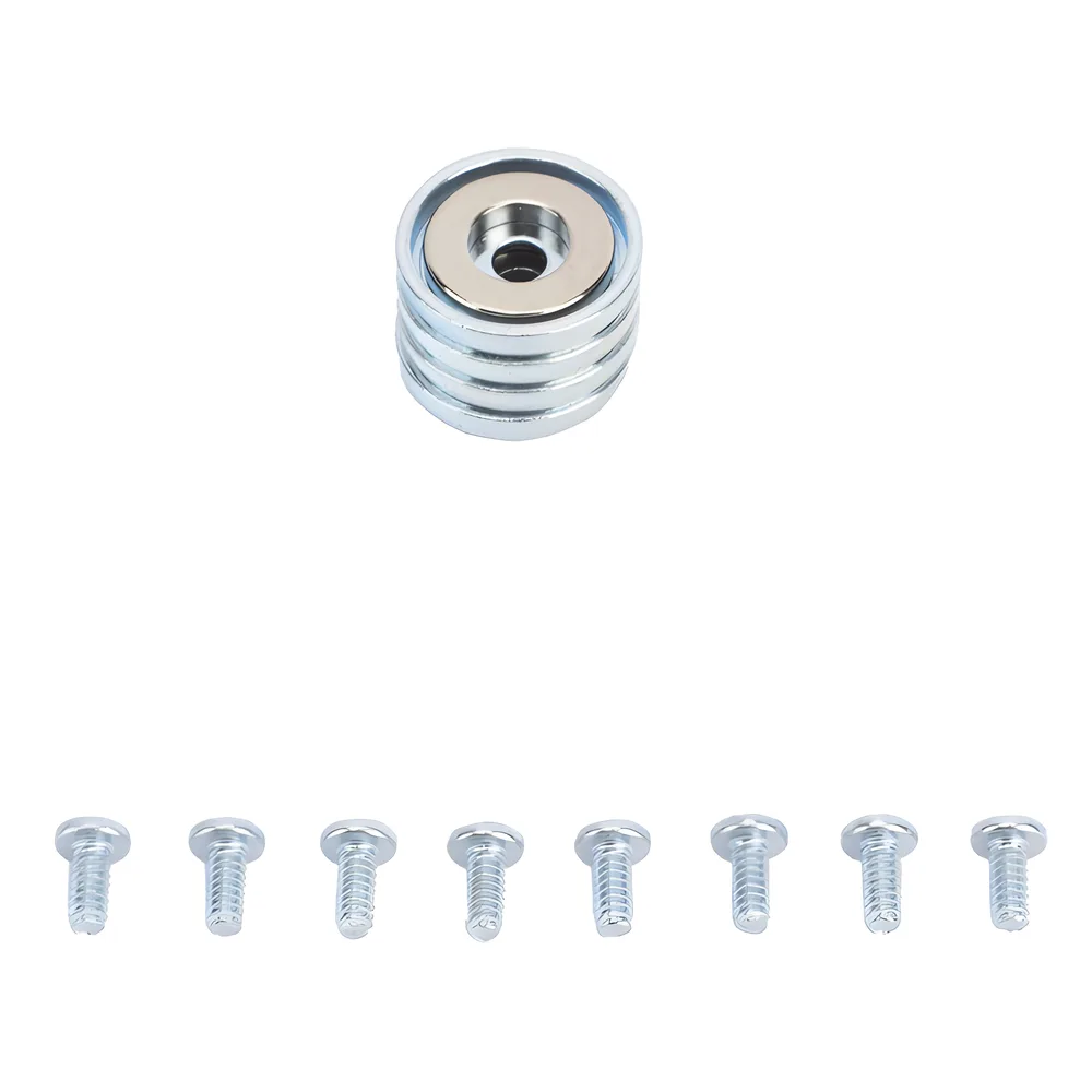 Accesorio, Kit de Montaje Magnético, Fuerza Máxima 26 lb, Diámetro Copa 23.8 mm, Incluye Hardware, Sin Necesidad de Taladrar, Compatible con Enclosures Metálicos – vista 2