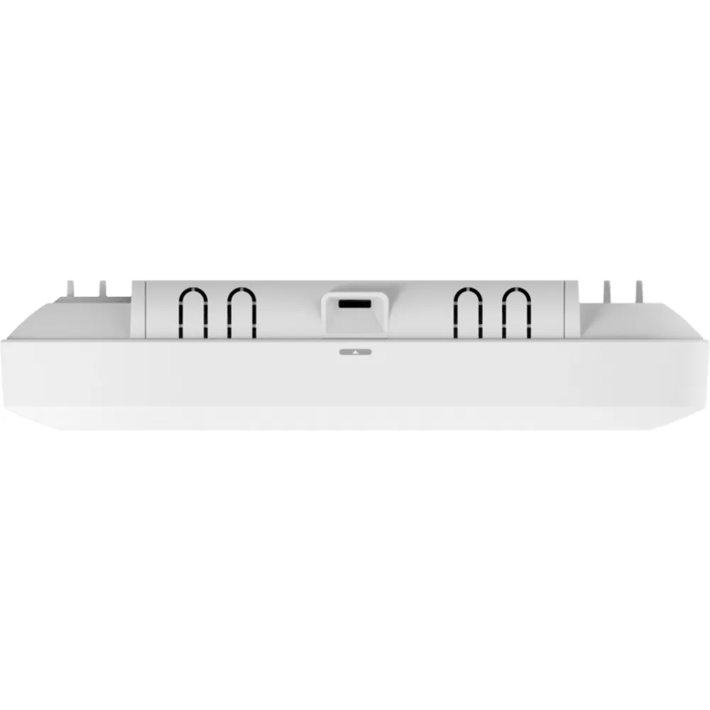 Access Point Indoor Wi-Fi 7 / Punto de Acceso Doble Banda 2.4/5 GHz / 6.453 Gbps / Radio AI Integrado / 8 Flujos Espaciales 4096-QAM / Antena Direccional Ajustable + 4 RP-SMA / 10G SFP+ Combo / PoE+ DC 54V / Fat-Fit-Cloud / IP41 / Línea Cybrey – vista 3
