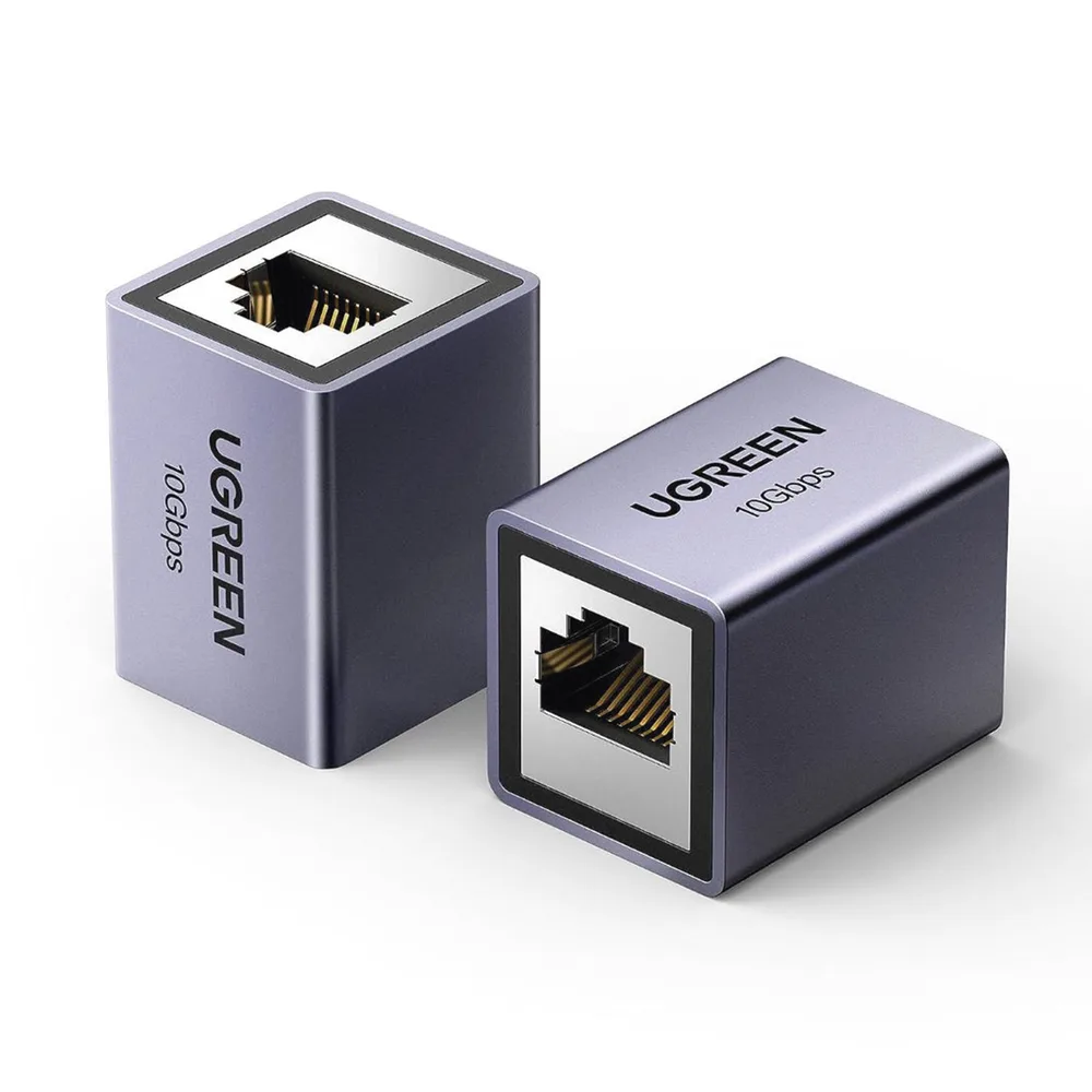 Acoplador STP (Extensor de Cable Ethernet RJ45) | 10Gbps | Blindado | Compatibilidad con Cat8 Cat7 Cat6 Cat5e | Hasta 100 Metros (328.08 Pies) | Aleación de Aluminio – vista 4