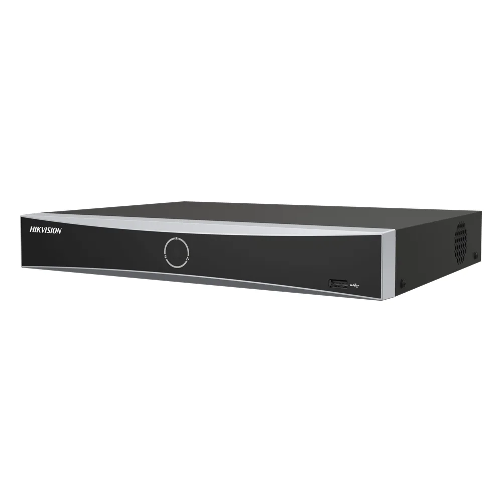 [Acusearch] NVR 12 Megapíxel (4K) / 4 canales IP / 4 Puertos PoE+ / Reconocimiento Facial / AcuSense (Evita Falsas Alarmas) / 1 Bahías de Disco Duro / HDMI en 4K / 300 Metros PoE Modo Extendido