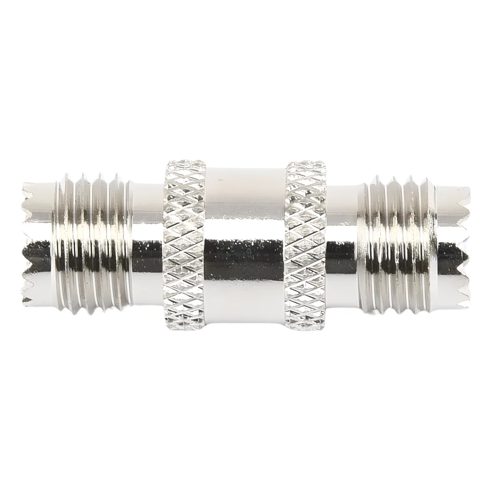 Adaptador Barril en Línea, de Conector Mini-UHF Hembra a Mini-UHF Hembra, Níquel/ Oro/ Teflón. – vista 5