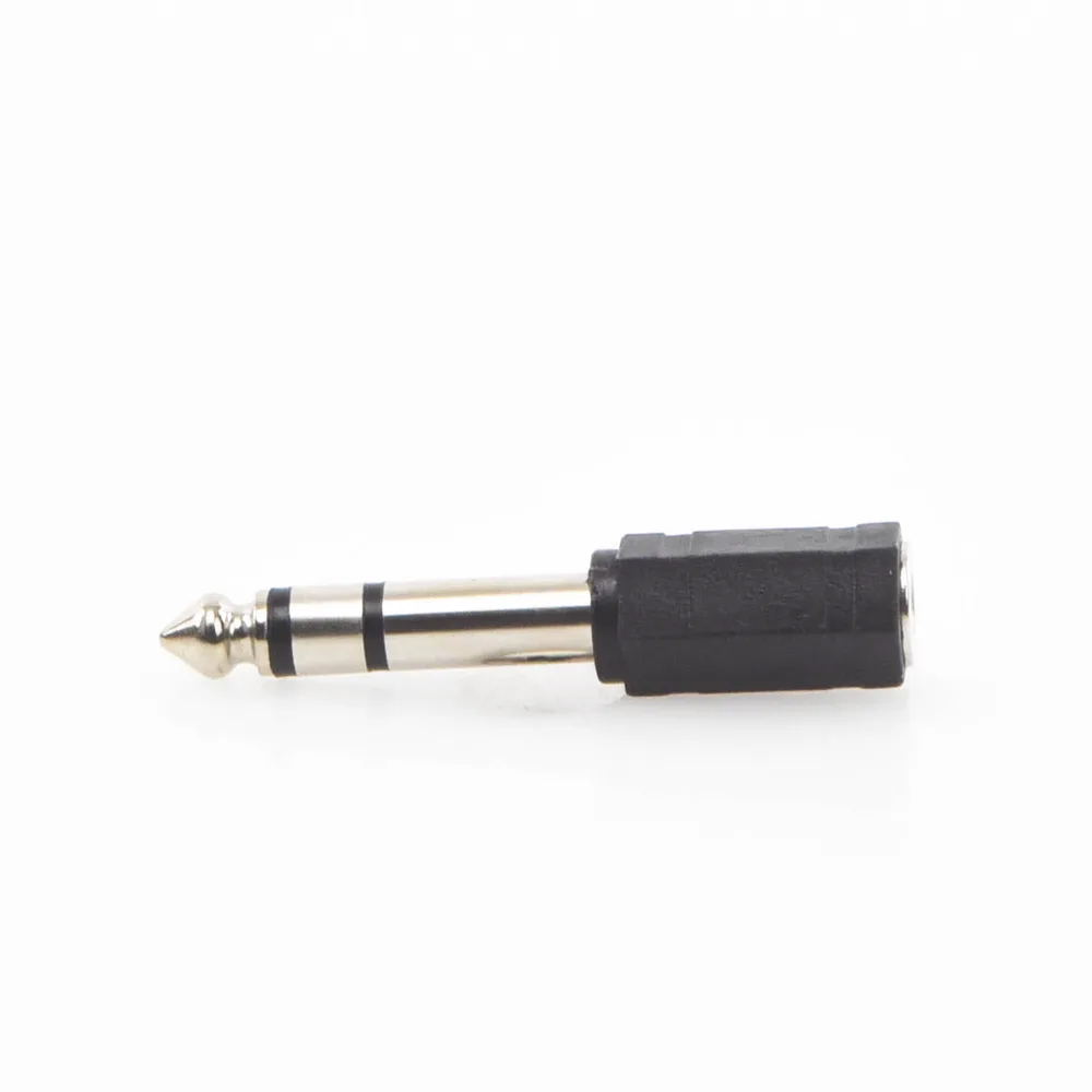 Adaptador de audio 3.5mm hembra a 6.3mm macho (Audio estereo) – vista 3