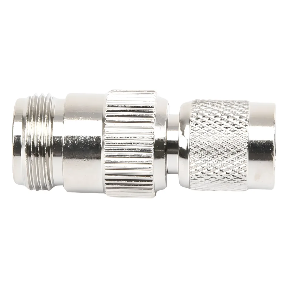 Adaptador en Línea, de Conector TNC Macho Inverso a N Hembra, Niquel/ Oro/ Teflón. – vista 4
