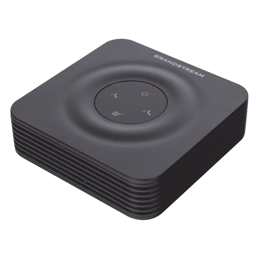 Adaptador para teléfono analógico (ATA) de 2 puertos FXS, diseñado para conectar sus dispositivos analógicos a una red VoIP