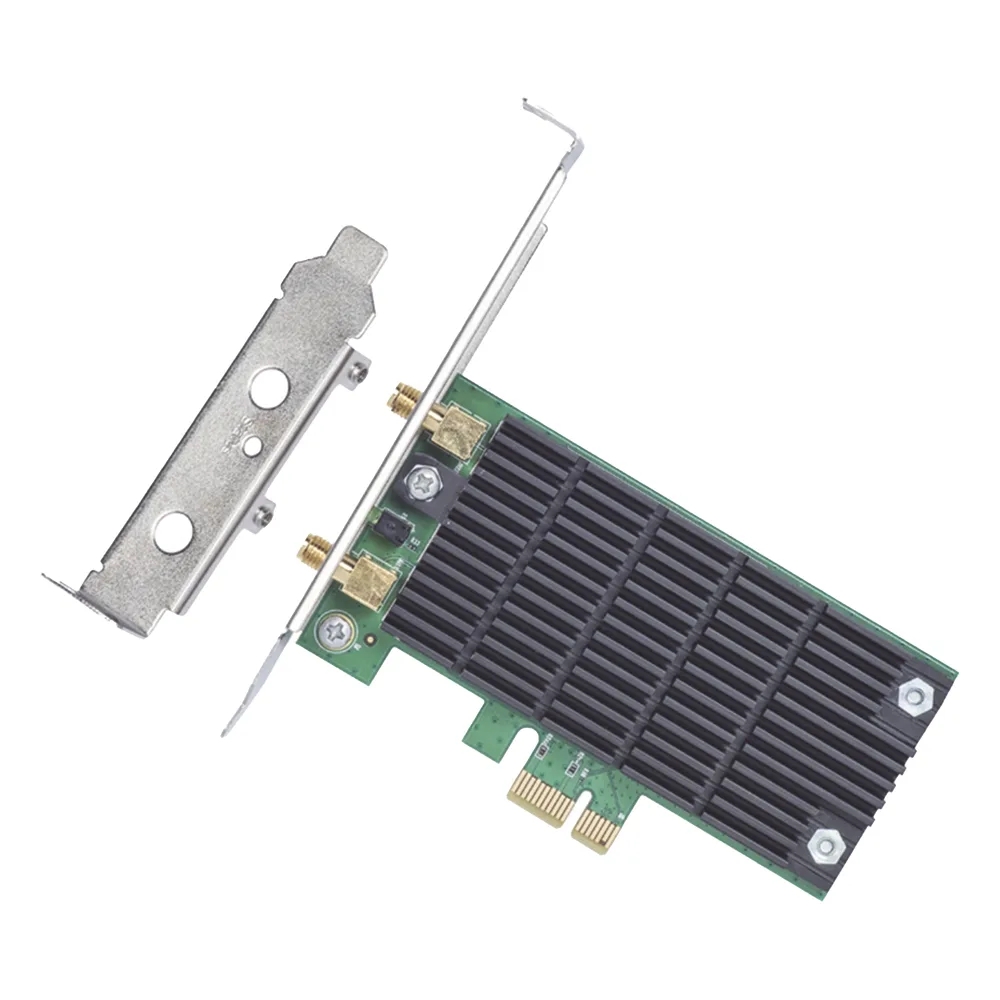Adaptador  PCI inalámbrico doble banda AC 1200 Mbps / Antena de alta ganancia / Tecnología MU-MUMO 2X2 / Soporte de perfil bajo y Altura completa – vista 2