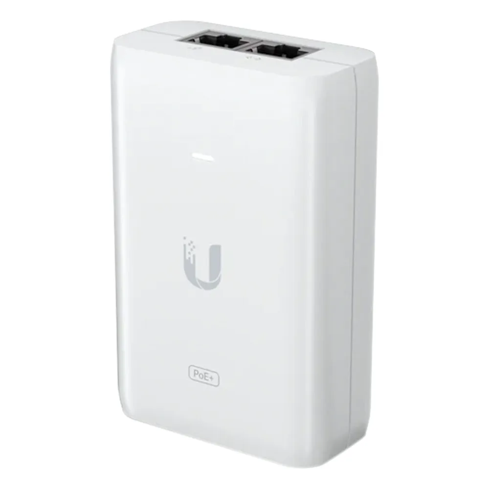 Adaptador PoE Ubiquiti (48 VDC, 0.65A) puerto Gigabit, ideal para equipos UniFi
