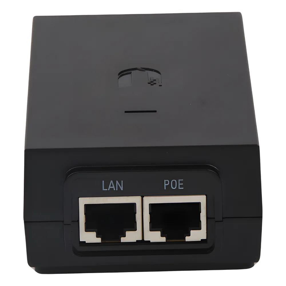 Adaptador PoE Ubiquiti de 24 VDC, 1.25 A con puerto Gigabit – vista 2