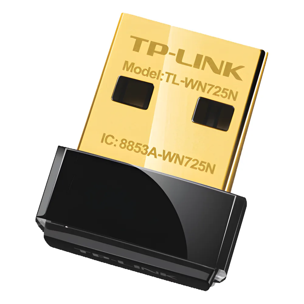 Adaptador USB  Nano inalámbrico N 150 Mbps 2.4 GHz con 1 antena interna