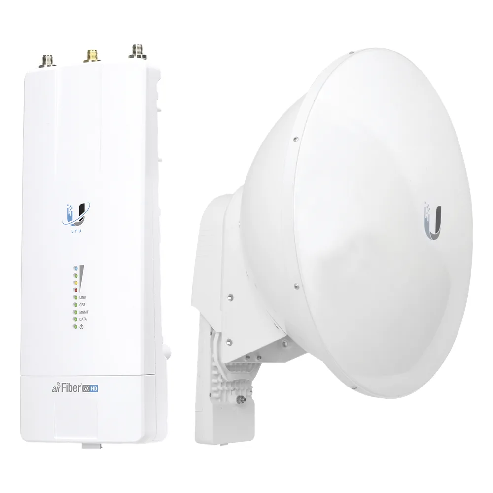 Airfiber Kit AF5X-HD con Antena Fiber 23 dBi Slant-45