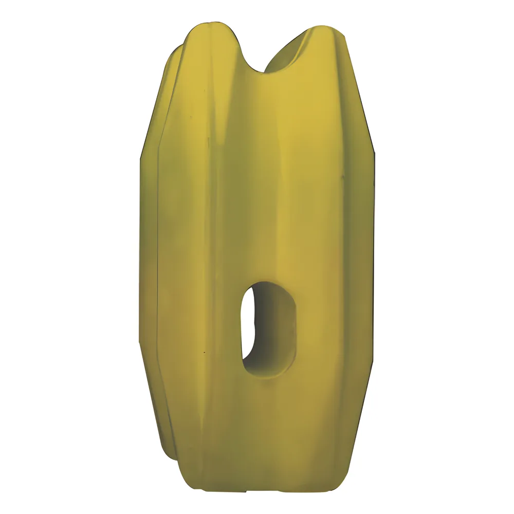 Aislador de Esquina Amarillo para Cercos Eléctricos / 18 kV / Resinas Vírgenes / Resistencia 7.5-10.2 kg / Anti UV / 66 mm x 31.6 mm – vista 2