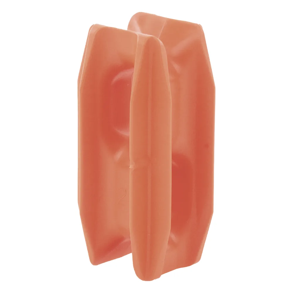 Aislador de Esquina Naranja para Cercos Eléctricos / 18 kV / Resinas Vírgenes / Resistencia 7.5-10.2 kg / Anti UV / 66 mm x 31.6 mm – vista 4