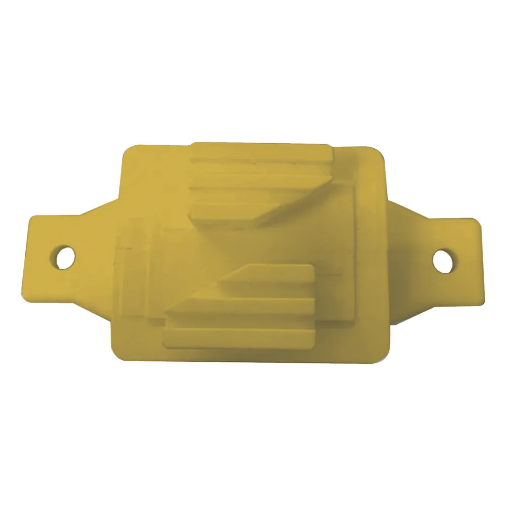 Aislador de Paso Amarillo Reforzado para Cercos Eléctricos / Aislamiento hasta 18 kV / Resistente a Clima Extremo / Polipropileno y Policarbonato – vista 2