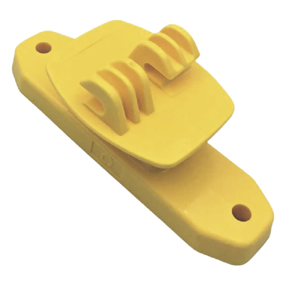 Aislador de Paso Amarillo Reforzado para Cercos Eléctricos / Aislamiento hasta 18 kV / Resistente a Clima Extremo / Polipropileno y Policarbonato – vista 6