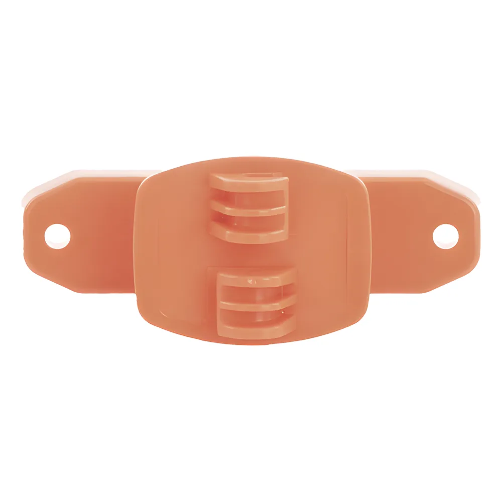 Aislador de Paso Naranja Reforzado para Cercos Eléctricos / Aislamiento hasta 18 kV / Resistente a Clima Extremo / Polipropileno y Policarbonato – vista 3