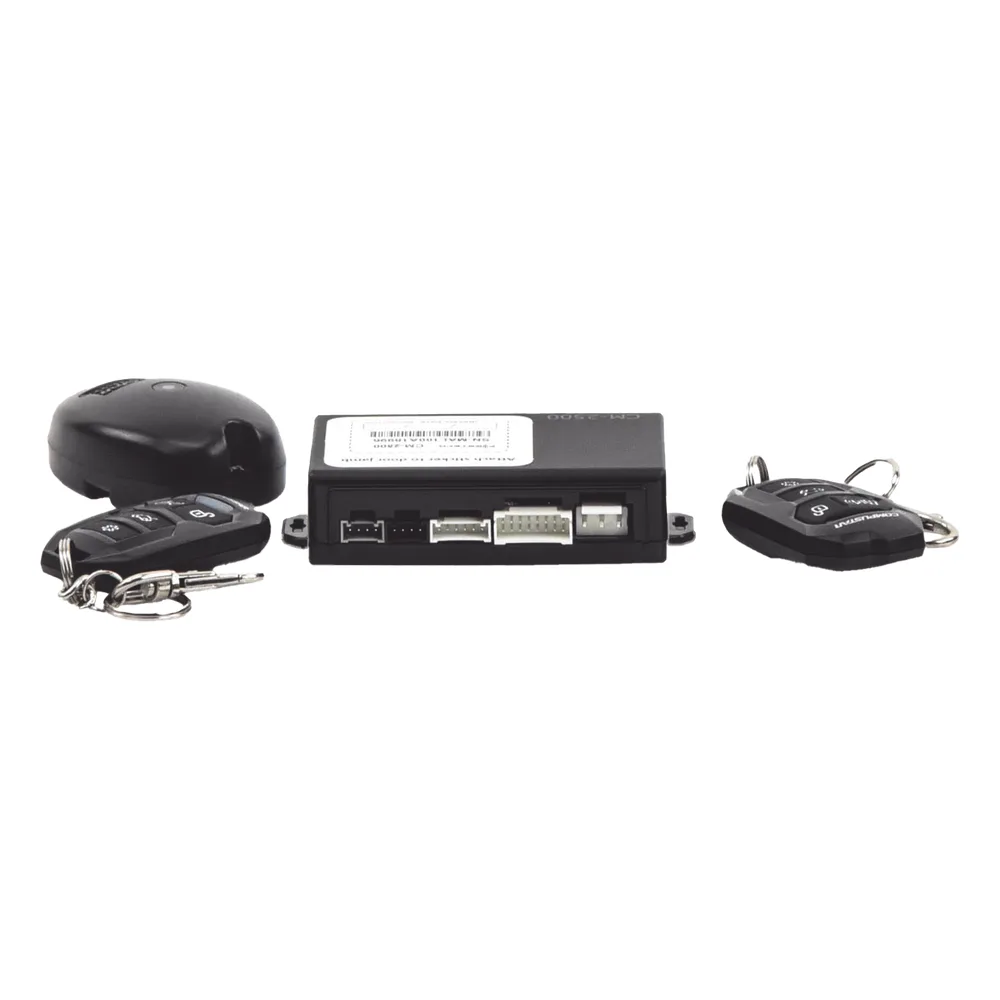 Alarma Vehicular Profesional de 1 vía con modulo CM2500 compatible con GPS X1-MAX LTE para App – vista 2
