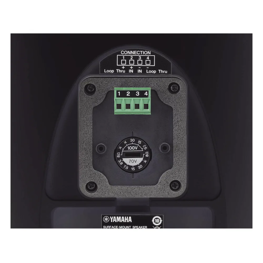 Altavoz de Montaje en Superficie, Woofer 5.25in, Tweeter 0.75 in, Bass-Reflex, IP35, Ideal para Instalaciones Fijas, Par Color Negro – vista 2