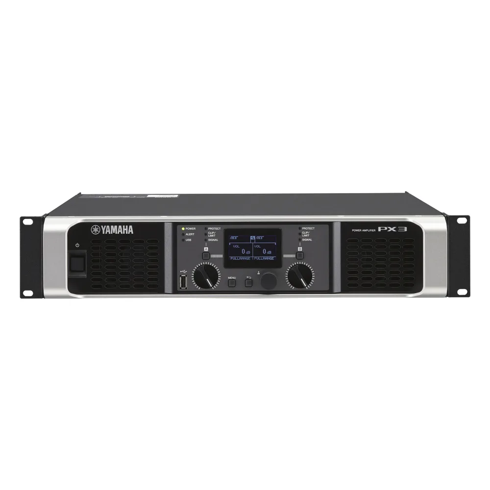 Amplificador de audio Clase D | 300 W x 2 a 8&Omega; | 500 W x 2 a 4&Omega;. | Baja Impedancia | Procesamiento Inteligente – vista 2