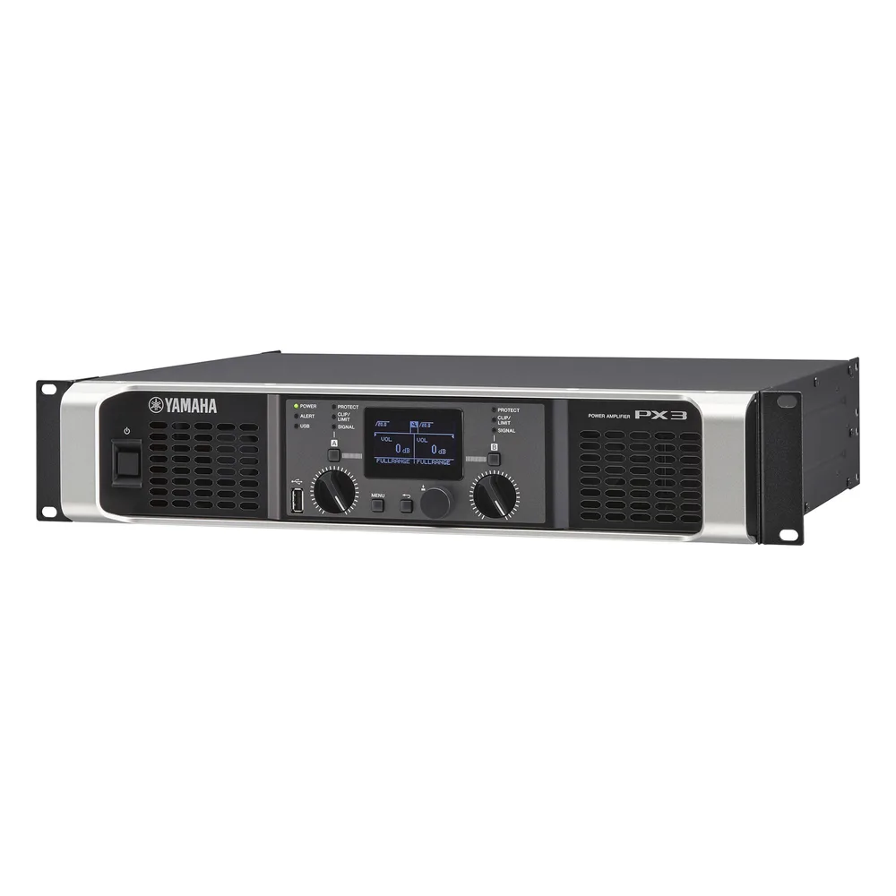 Amplificador de audio Clase D | 300 W x 2 a 8&Omega; | 500 W x 2 a 4&Omega;. | Baja Impedancia | Procesamiento Inteligente – vista 3