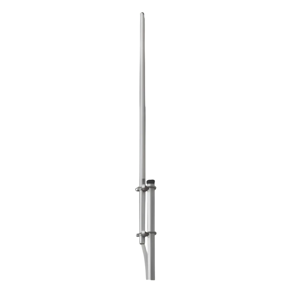 Antena Base UHF, Fibra de Vidrio, Rango de Frecuencia 380 - 400 MHz.