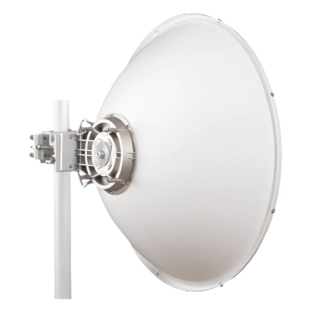 Antena direccional Alto Rendimiento / Parábola profunda para mayor aislamiento al ruido /4 ft / Guía de onda  para radio B5x y C5x / Ganancia de 35 dBi / Soporte de acero inoxidable / Polaridad en 90 ° y 45 ° / Incluye montaje. – vista 3