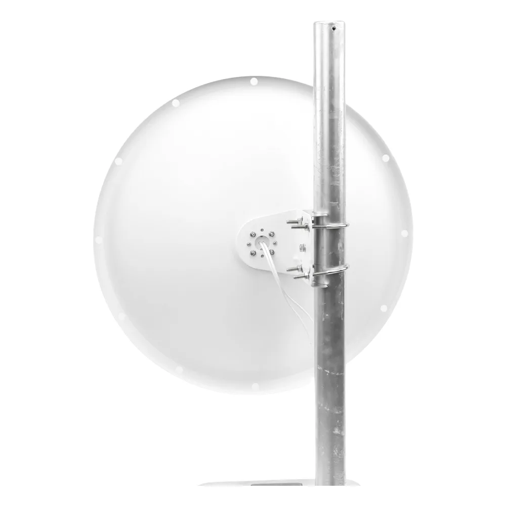 Antena Direccional con Frecuencia Extendida / 4.8 - 6.5 GHz / 28 dBi /  Jumper incluido con conector N-Macho / Polaridad en 90º y 45º / Montaje incluido para torre o mástil – vista 9