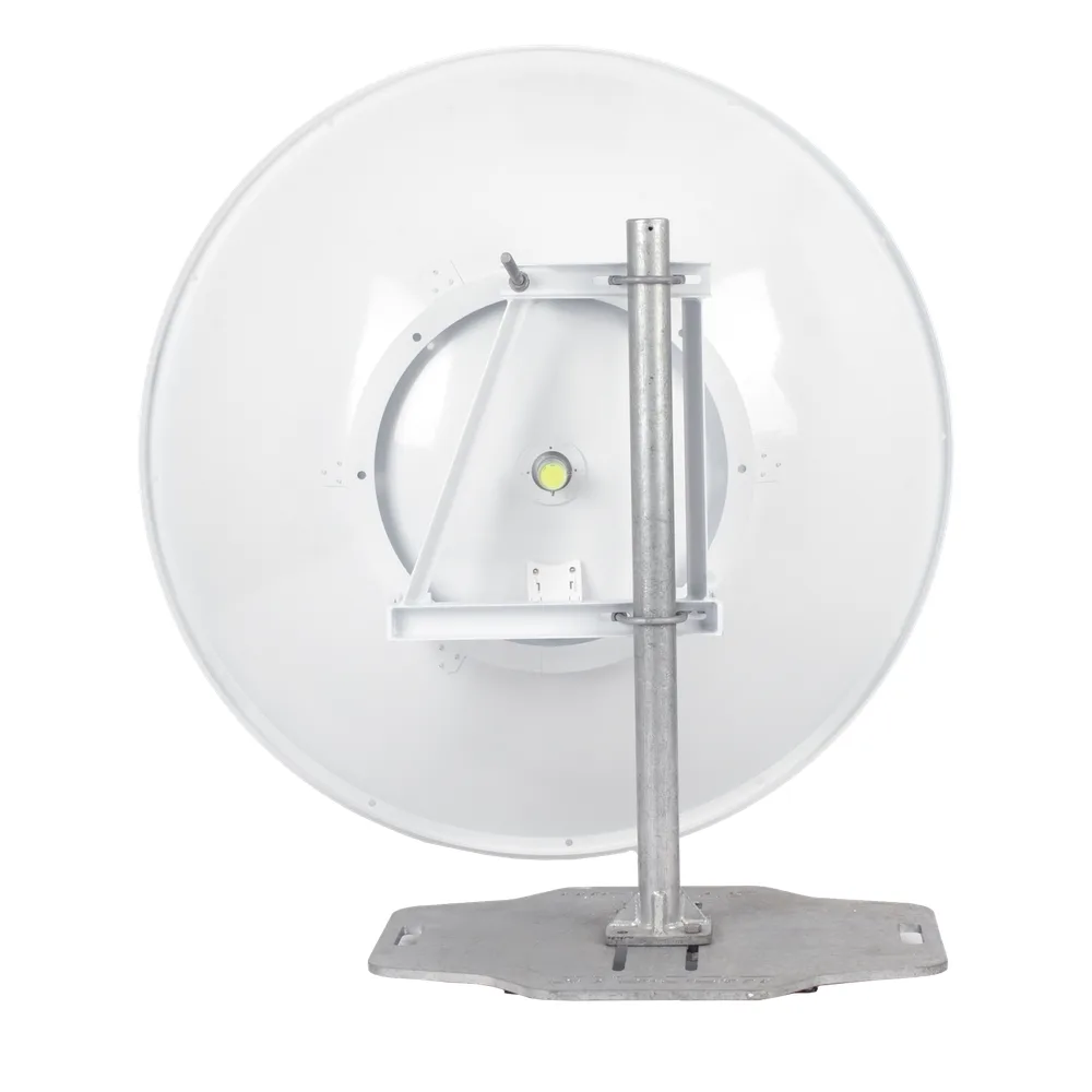 Antena direccional de 4 ft, 5.1 a 7.125 GHz, Ganancia 36 dBi, Conectores RP-SMA Hembra, Polarización doble, incluye montaje para torre o mástil – vista 4