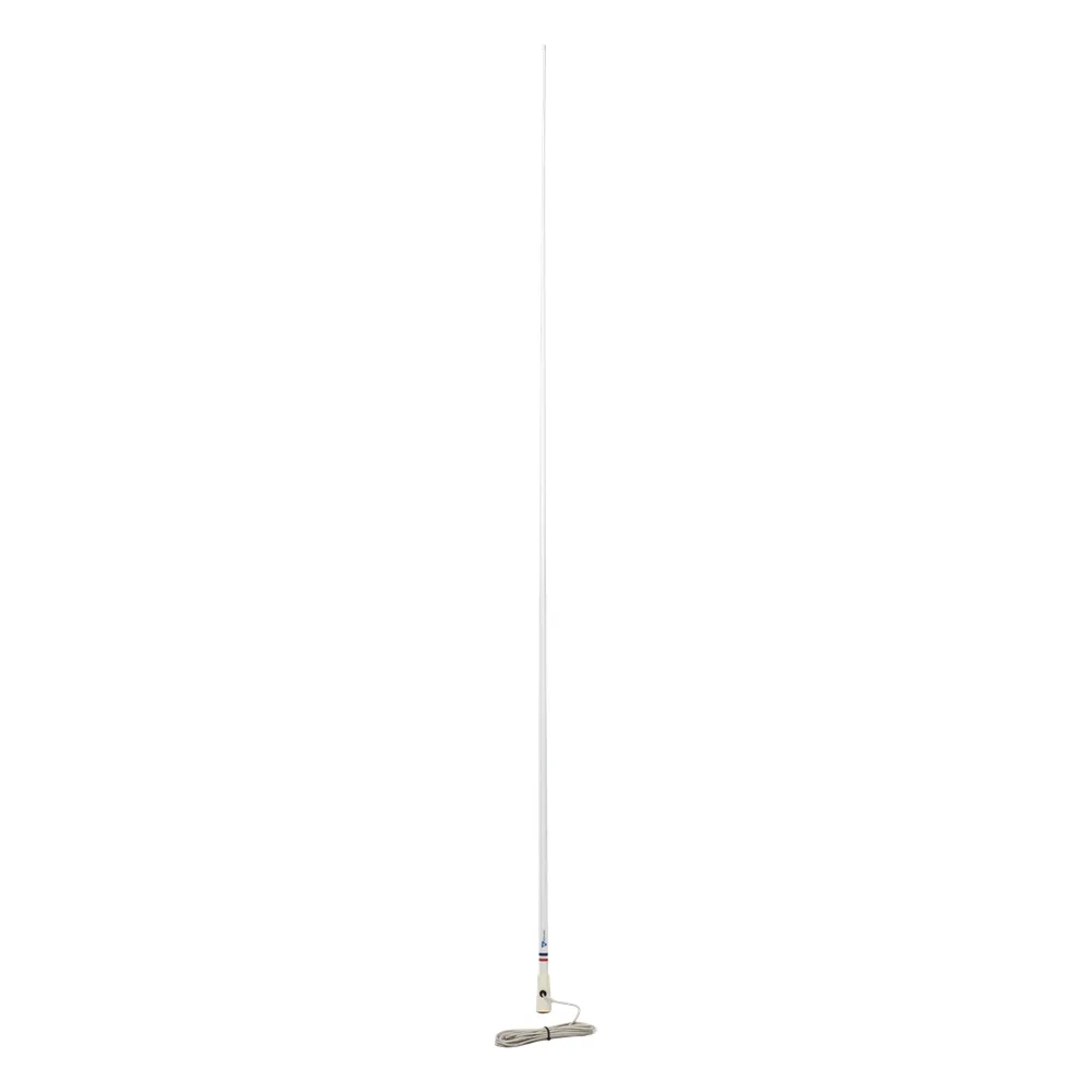 Antena Marina VHF / Fibra de Vidrio / 156-163 MHz / 6.5 dBi / Cable 10 m (32.8 ft) / PL-259 / Exterior IP67 – vista 4