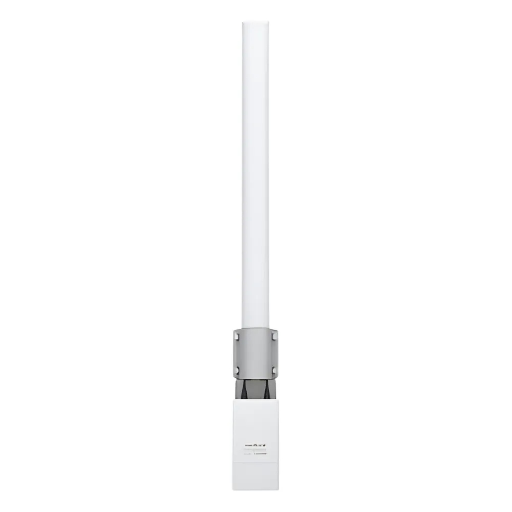 Antena omnidireccional, potente cobertura de 360°, doble polaridad MIMO 2x2, frecuencia 5 GHz (5.45-5.85 GHz) de 10 dBi