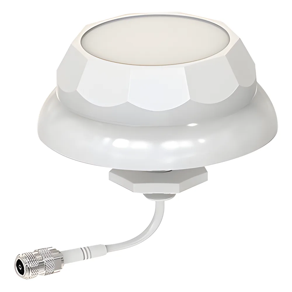 Antena tipo domo, frecuencia (2.4 GHz) , ganancia de 3 dBi, conector N-hembra, perfecto para oficina o edificio