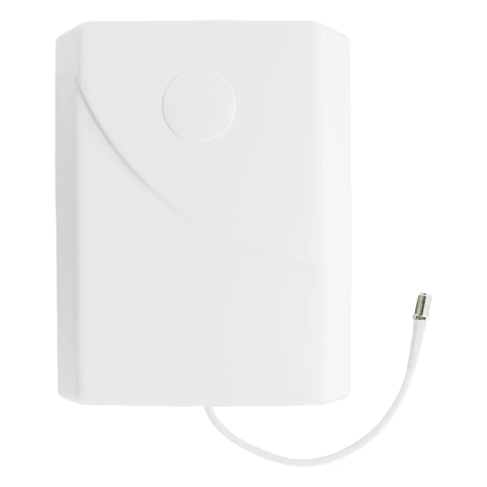 Antena Tipo Panel de Montaje en Pared, Multibanda 700-960 MHZ/ 1710-2170 MHz, 75 Ohm, conector F hembra.