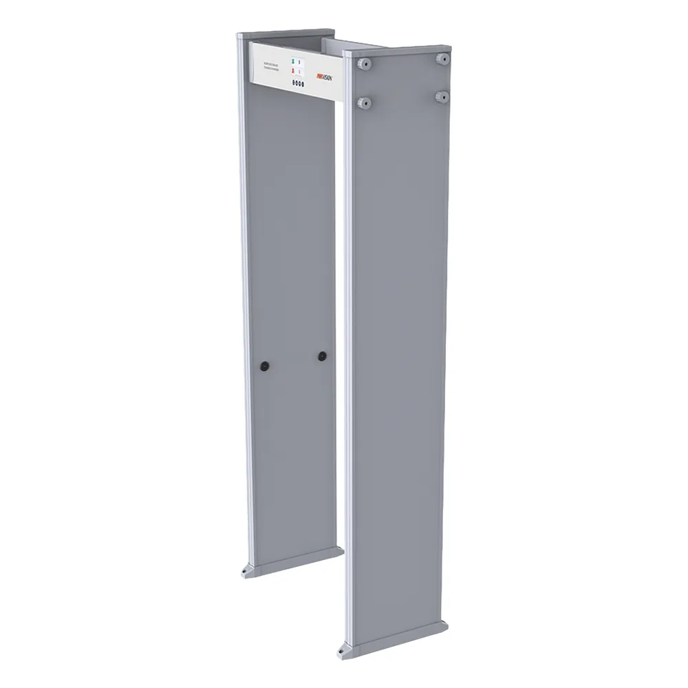 Arco Detector de Metales de 12 Zonas / Pantalla LCD 4.3" / Conteo de Personas / Red Ethernet / 255 Niveles Sensibilidad