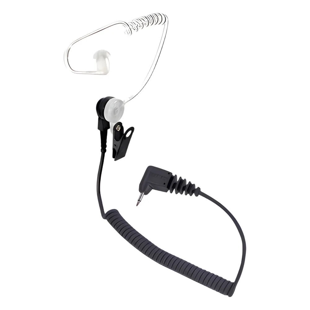 Audífono con tubo acústico sólo para escuchar con conector de 3.5 mm