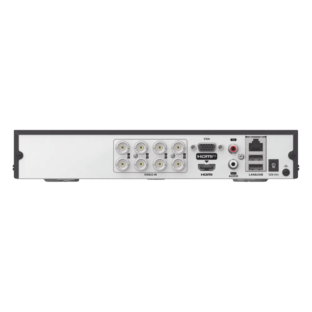 [Audio Bidireccional] DVR 8 Canales TurboHD + 2 Canal IP / 2 Megapixel (1080p) Lite / Acusense Lite (Evita Falsas Alarmas) / Audio por Coaxitron / 1 Bahia de Disco Duro / H.265+ / Salida de Vídeo Full HD – vista 5