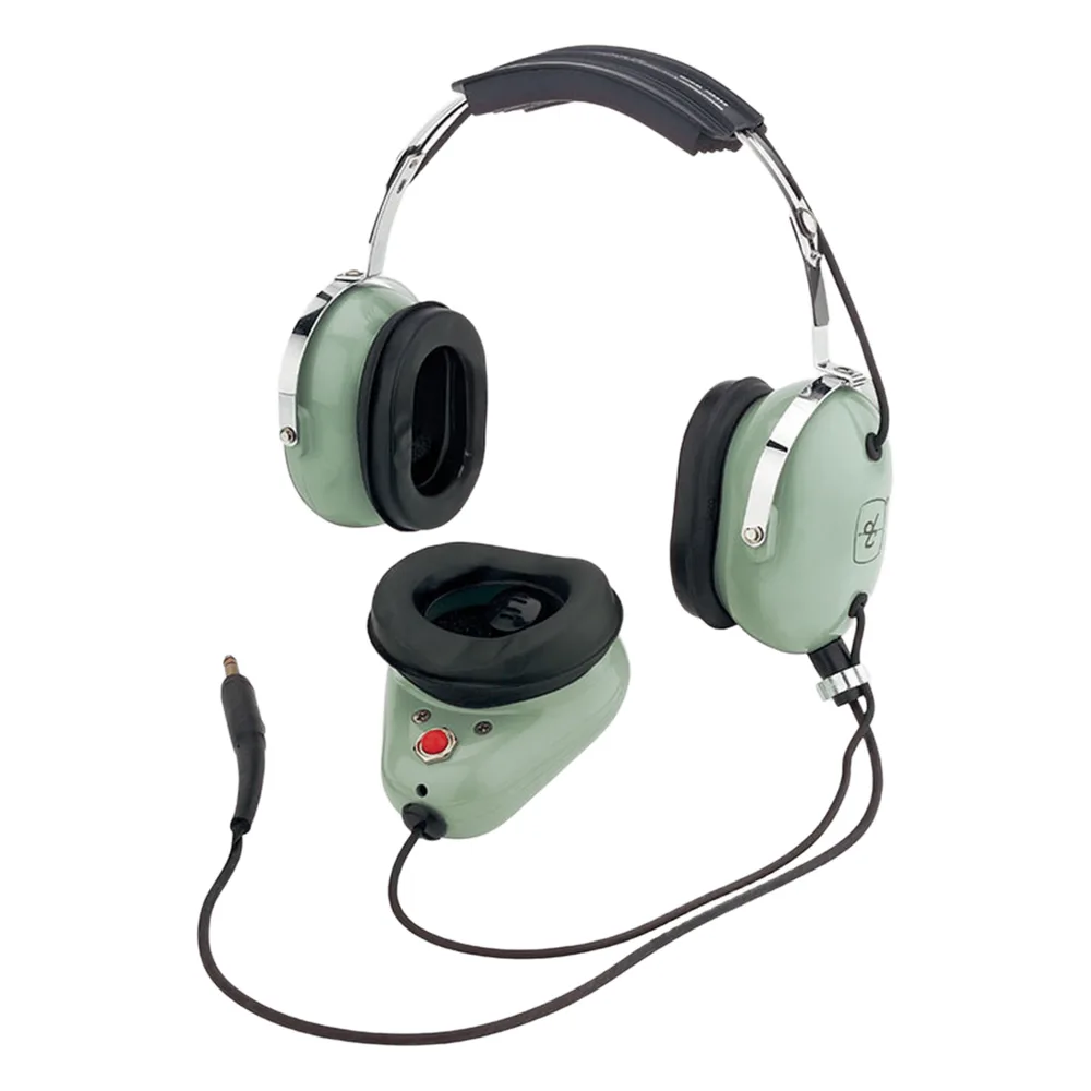 Auriculares estilo Muff-Mic para operaciones de mantenimiento y rampas en aeropuertos