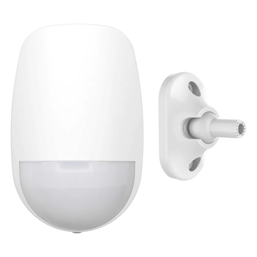 (AX PRO) Detector PIR Inalámbrico de Doble Tecnología / Inmunidad a Mascotas / Rango de Detección de 12 mts / Angulo de 85.9° de Cobertura + Montaje Universal