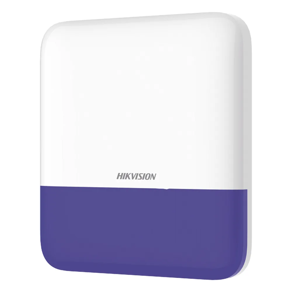 (AX PRO) Sirena Inalámbrica con Estrobo Azul para Exterior IP65 / 110 dB