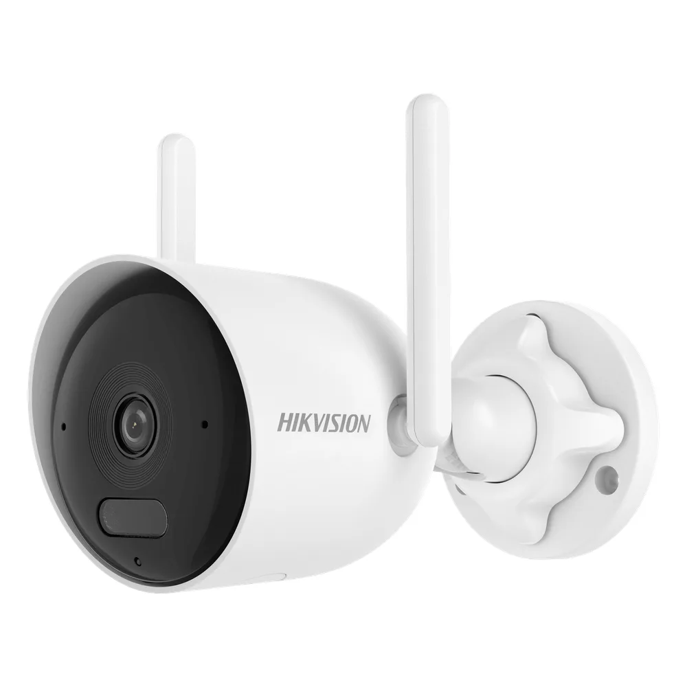 Bala IP 4 Megapixel / Lente 2.8 mm / Dual Light (30 mts IR + 30 mts Luz Blanca) / Wi-Fi / ACUSENSE /  Audio Bidireccional (Micrófono y Bocina) / IP66 / dWDR /
