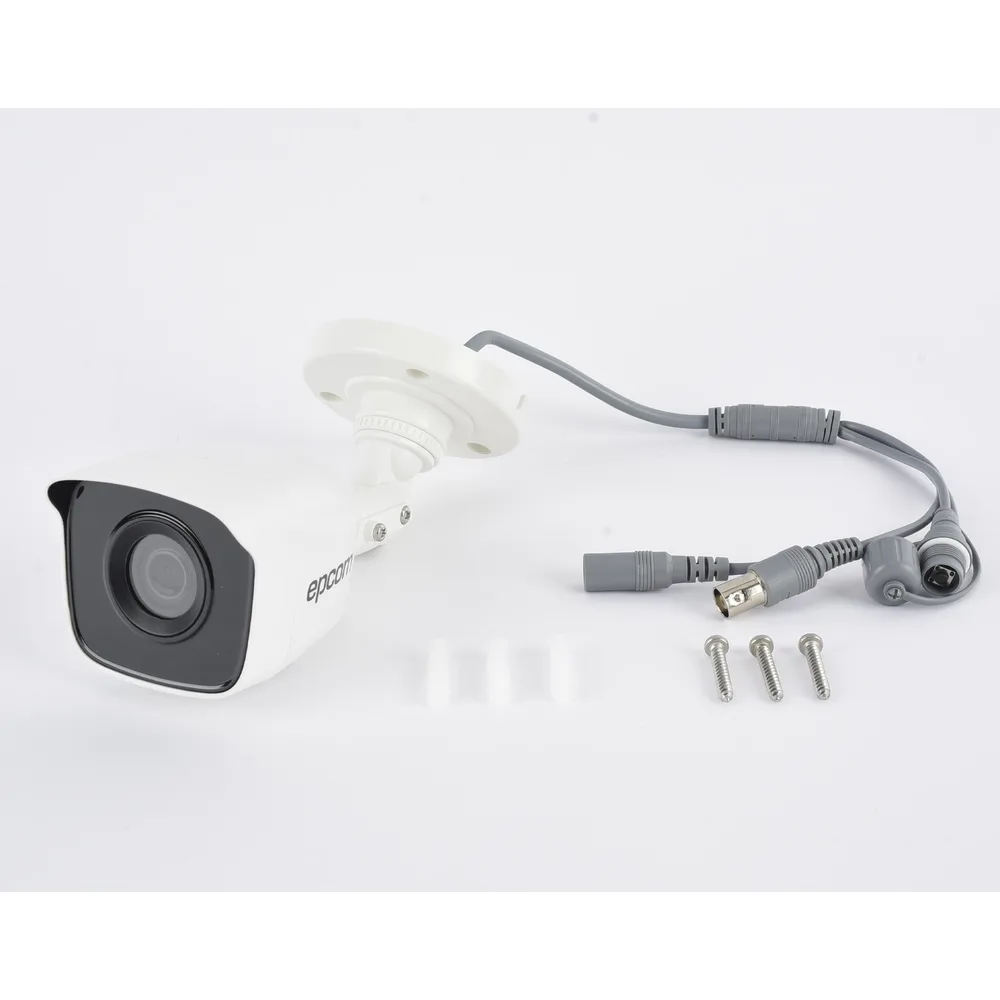 Bala TURBOHD 5 Megapíxel / Lente 2.8mm (85° de Visión) / Exterior IP66 / IR EXIR 20 mts / TVI-AHD-CVI-CVBS / Policarbonato – vista 2