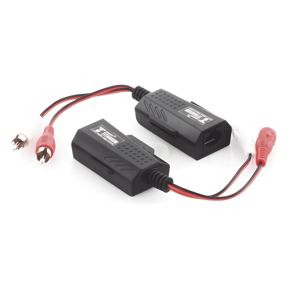 Balun Extensor de Audio Analogo Estereo RCA a RJ45 / Distancia 800 Metros (2625 Pies) / Cable CAT5-6 / Conector 100% Cobre / Protección TVS, Calidad Premium – vista 2