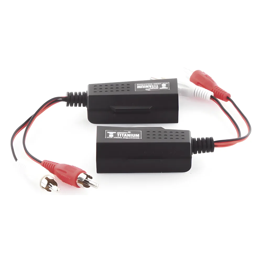 Balun Extensor de Audio Analogo Estereo RCA a RJ45 / Distancia 800 Metros (2625 Pies) / Cable CAT5-6 / Conector 100% Cobre / Protección TVS, Calidad Premium – vista 4
