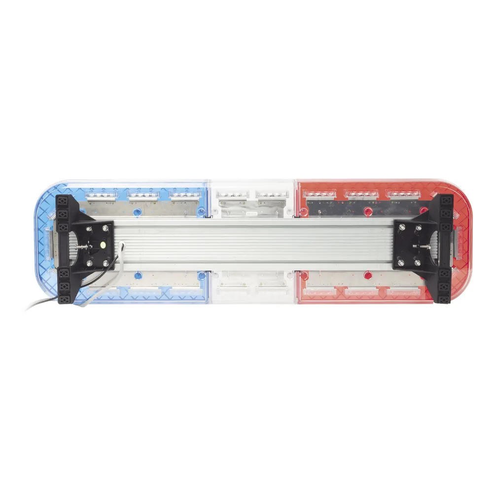 Barra de luces de 47" rojo/azul, 88 LED, con control de tráfico en color rojo/azul, ideal para equipar unidades de seguridad pública – vista 4