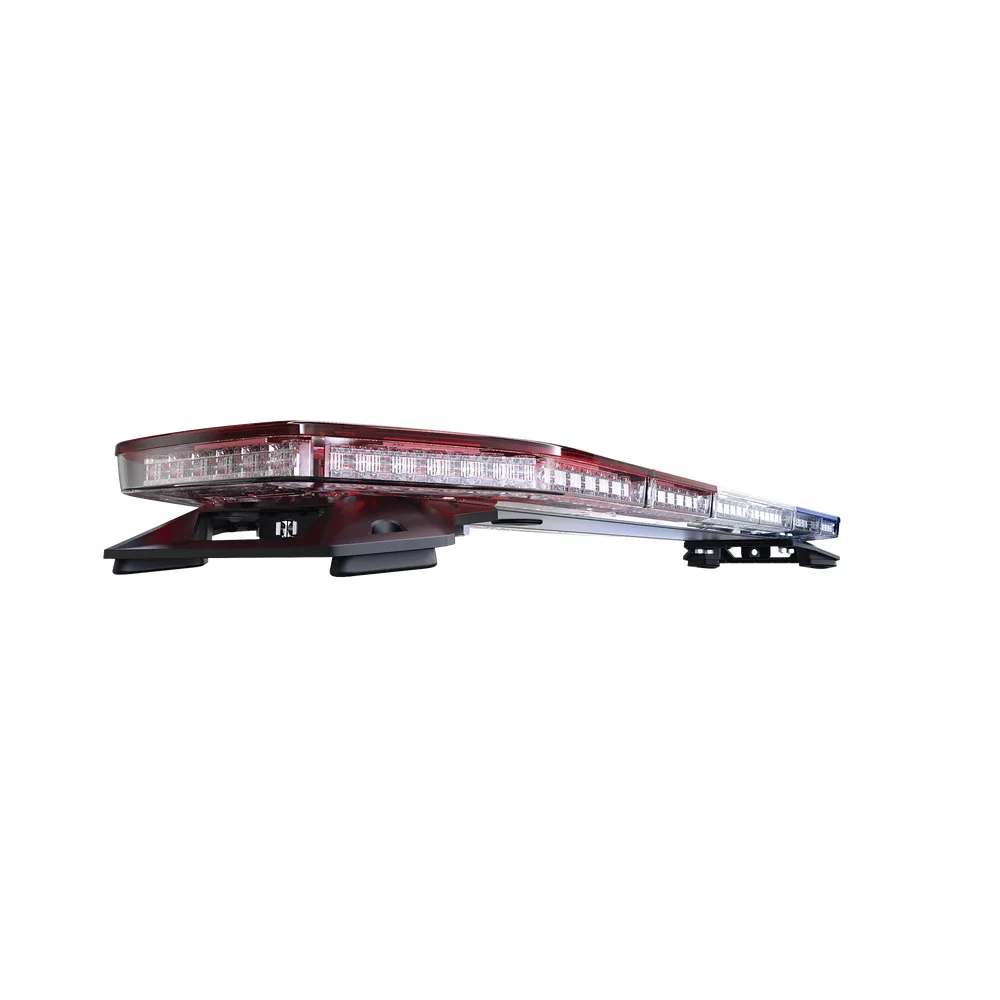 Barra de luces de 48", 216 LED, Dual Color, Programable, Rojo/Azul/Ámbar/Claro, Ideal para Equipar Unidades de Seguridad Publica con Domos Rojo, Claro y Azul – vista 3