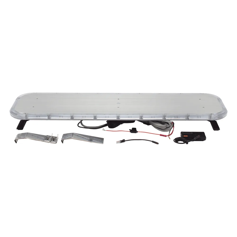 Barra de Luces LED de 46” Ambar, de 132 LEDs, Controlador Incluido - Ideal para Equipar Unidades de seguridad privada y vehiculos de trabajo – vista 7