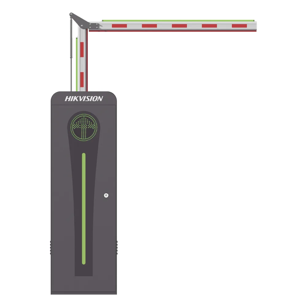 Barrera Vehicular con Brazo Articulado Iluminado Led 3 mts INCLUIDO (1.5 + 1.5) / Derecha / Alto Desempeño / Brushless / Semáforo Rojo-Verde en Gabinete / Incluye 2 Controles Remotos