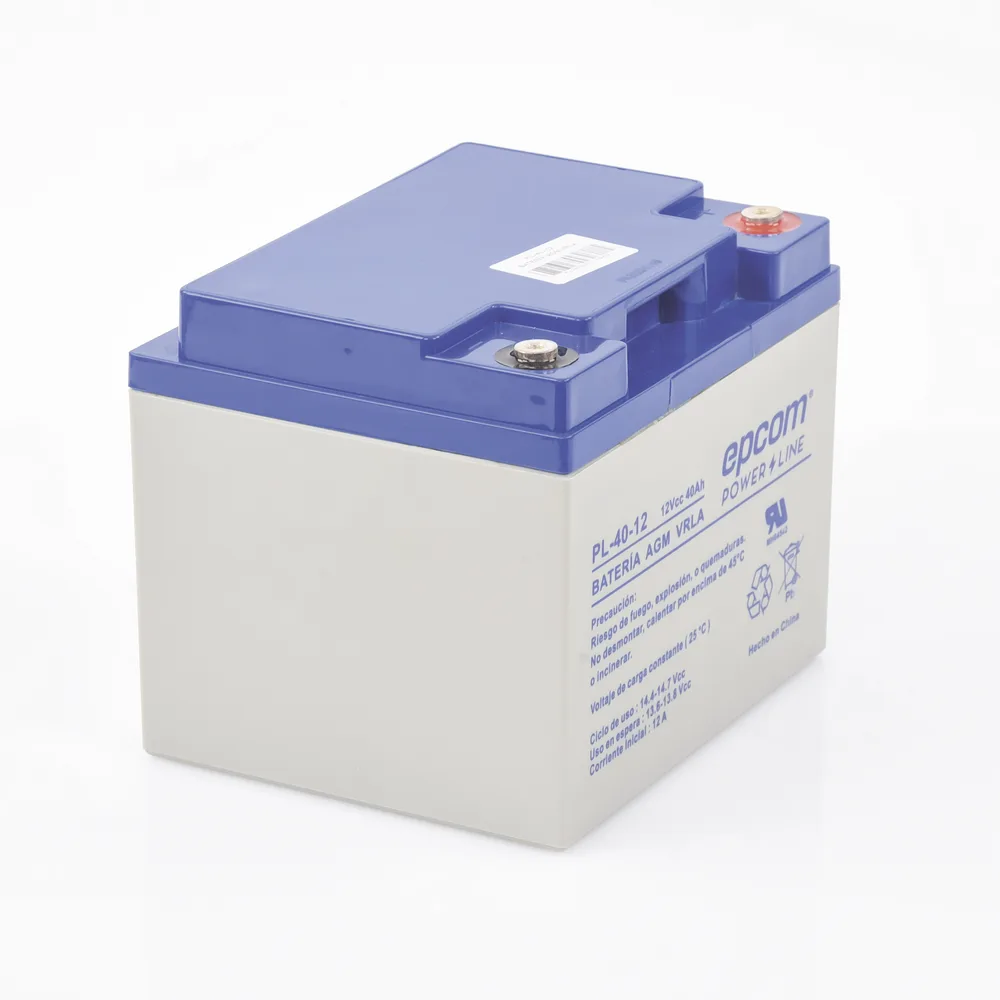 Batería 12 Vcc / 40 Ah / UL / Tecnología AGM-VRLA / Para uso en equipo electrónico Alarmas de intrusión / Incendio/ Control de acceso / Video Vigilancia / Terminales tipo M6 ( HEX ) / Cargador recomendado CHR-250. – vista 3